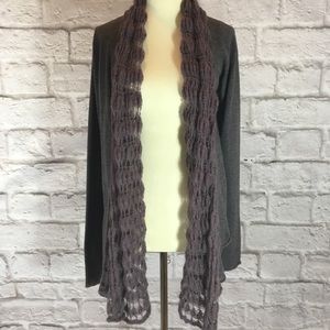 Anthropologie Leifsdottir size S cardigan purple